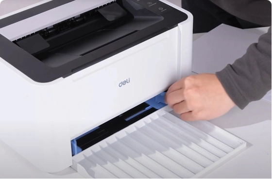 02 Alimentación de papel y encendido