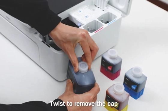 Impresora de inyección de tinta 03 Fit Tinta Deli D311NW