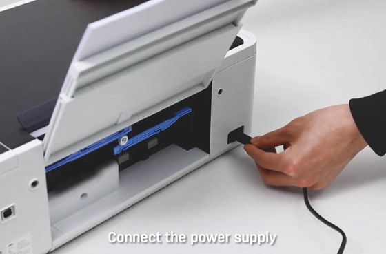 04 Ajustes Deli impresora D311NW impresora de inyección de tinta