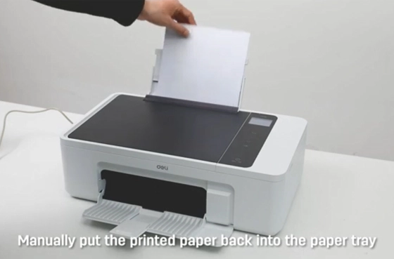 Impresora de inyección de tinta D311NW con impresión manual de doble cara 13