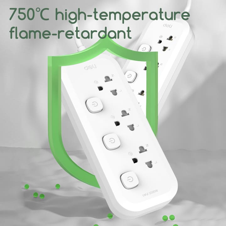 ct473 5 holes 3m thai conventional power strip supplier