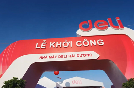 Aspectos destacados de la ceremonia de apertura pionera de la fábrica de Deli Vietnam Hai Duong