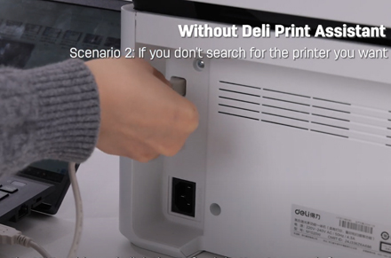 Instalación basada en PC de la impresora USB