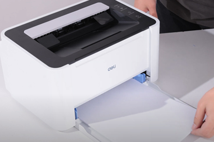 Alimentación de papel y encendido