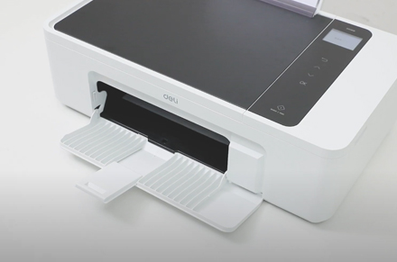 Impresora de inyección de tinta D311NW con cabezal de impresión a través de la impresora Deli