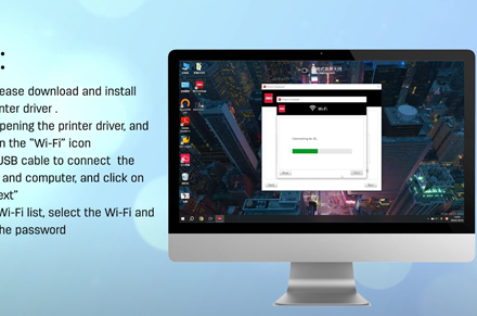 Impresora Deli (Conectar Wi-Fi a través de la computadora Windows)