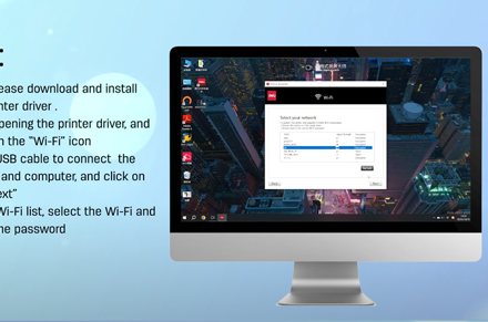 Impresora Deli (Conectar Wi-Fi a través de la computadora Windows)
