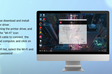 Impresora Deli (Conectar Wi-Fi a través de la computadora Windows)