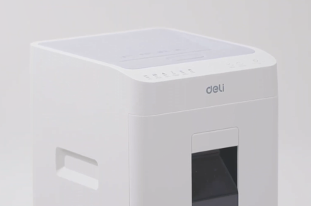 Trituradora de papel de microcorte de alimentación automática Deli ET081