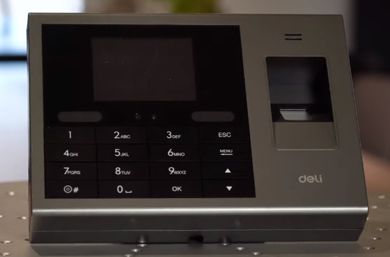 01 Deli ES172 SDK máquina de asistencia de tiempo