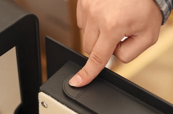 01 Deli ET552 Serie Contraseña electrónica caja de depósito de seguridad