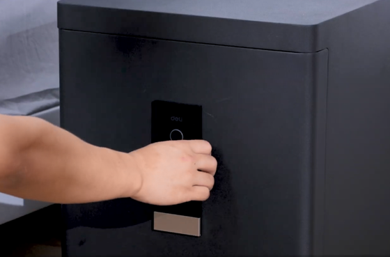 01 Deli ET593 serie Commercia puerta automática segura