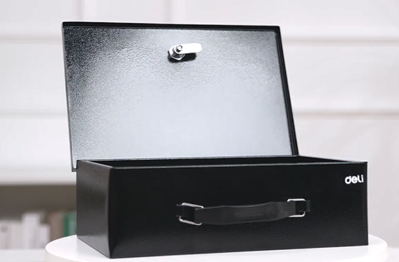 Caja de documentos ignífuga 02 Deli ET612