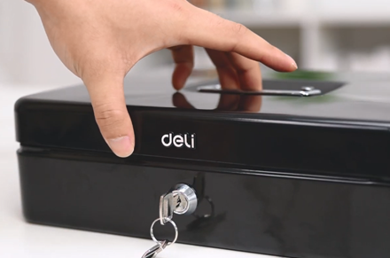 01 Deli ET509 caja de doble capa