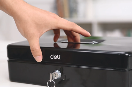 Caja de caja de doble capa Deli ET509
