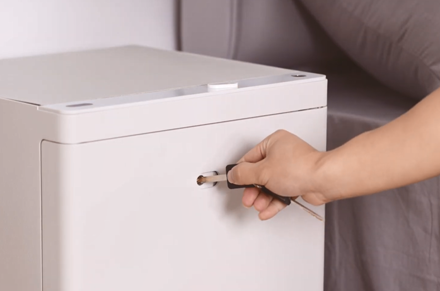 Deli ET606 gabinete de cabecera para el hogar seguro