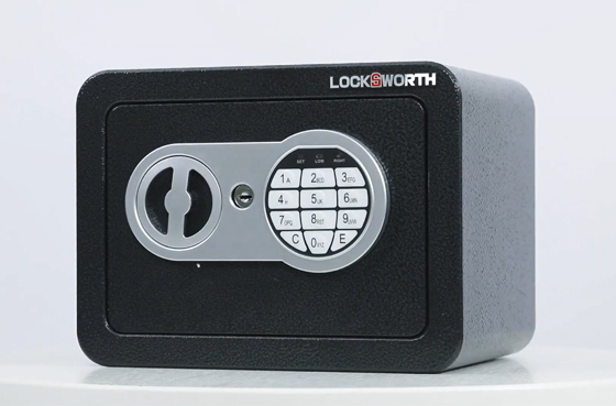 01 LOCKSWORTH VS4501 Mini caja de seguridad digital