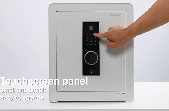 01 LOCKSWORTH Serie VS4553 Contraseña y huella digital seguro