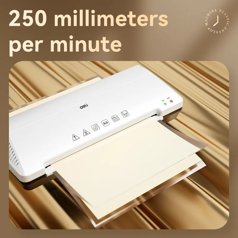 Laminadora de plástico ET102 70-125 mic A4